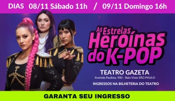 Banner As Estrelas Heroínas do K-pop